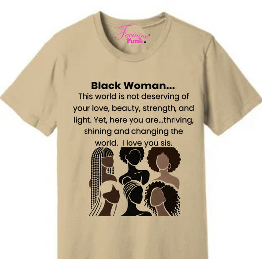 BLACK WOMAN (PRE-ORDER)