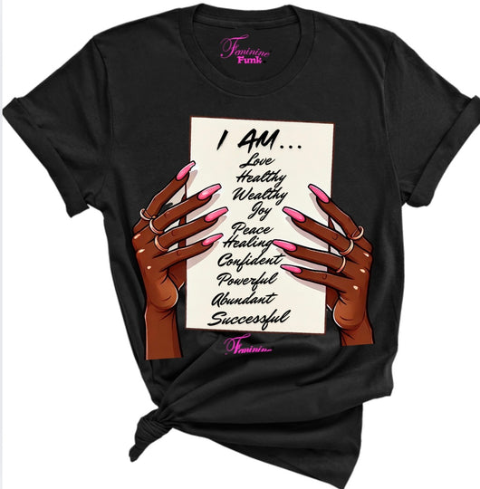 REMIX I AM (AFFIRMATION TEE) PRE-ORDER